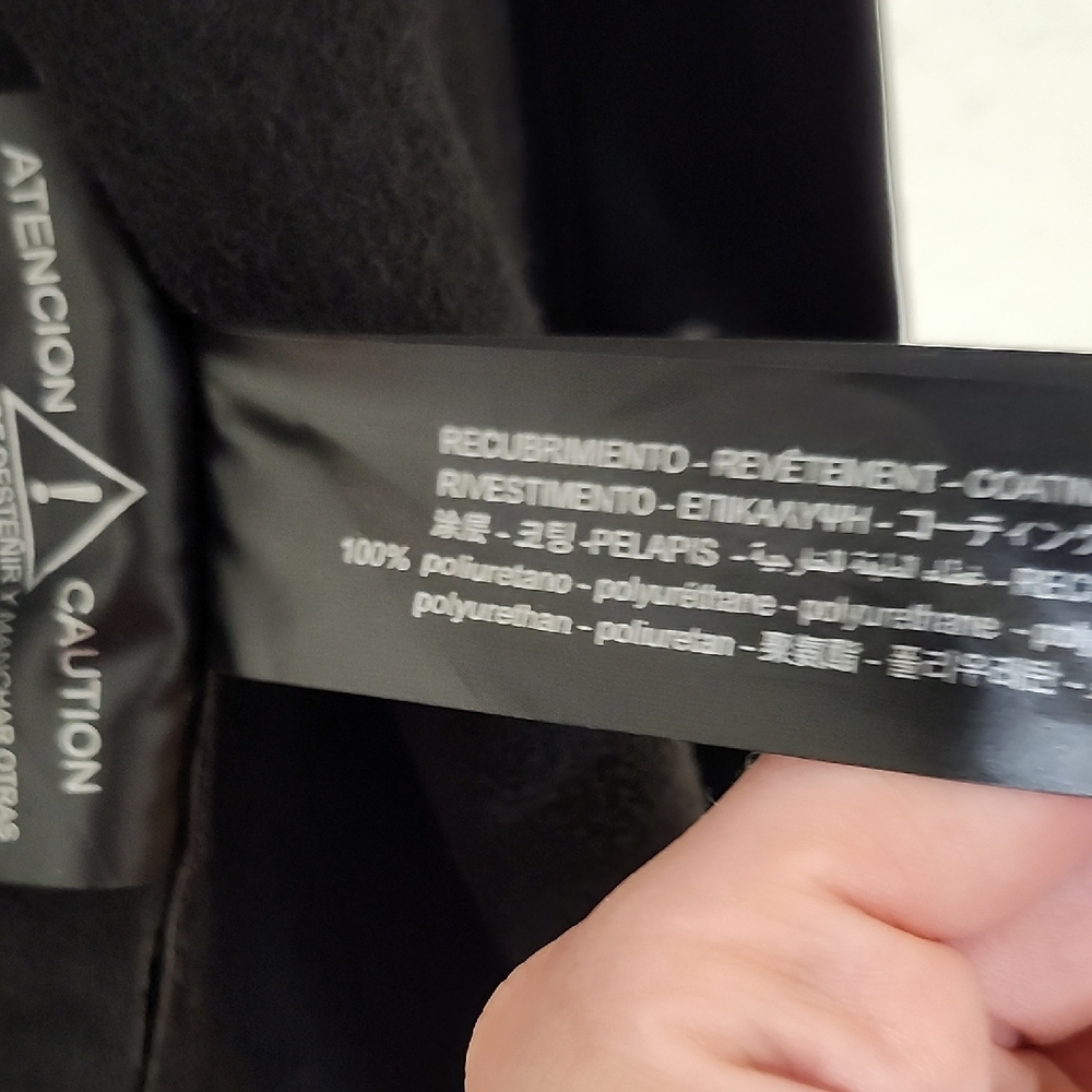 Zara Black Leather Jacket - Picture 3 of 11